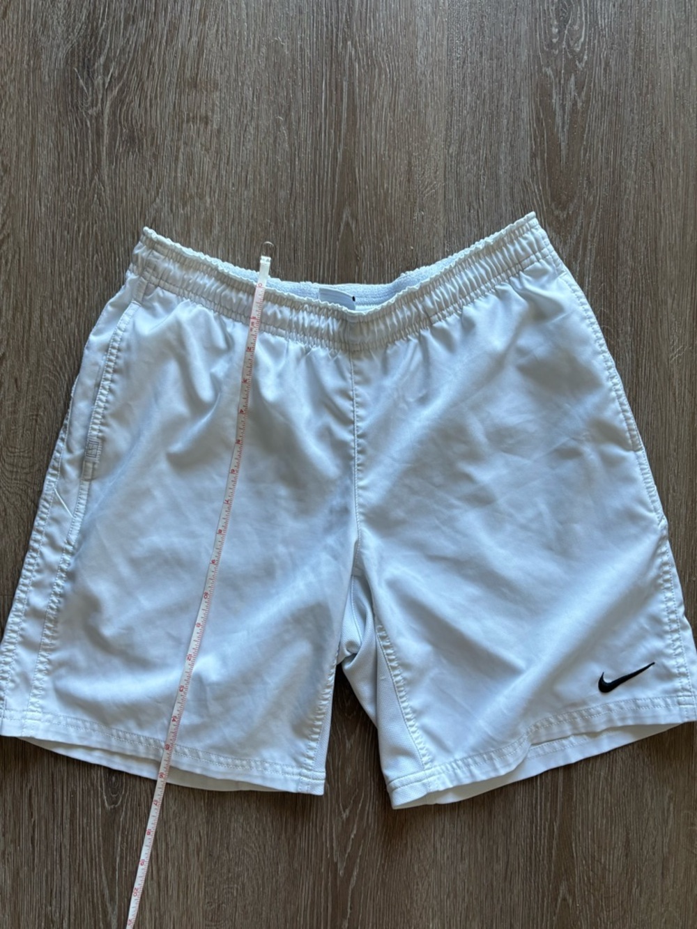 Nike White Shorts - Men’s medium